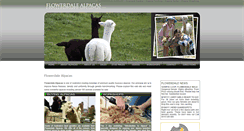 Desktop Screenshot of flowerdalealpacas.net